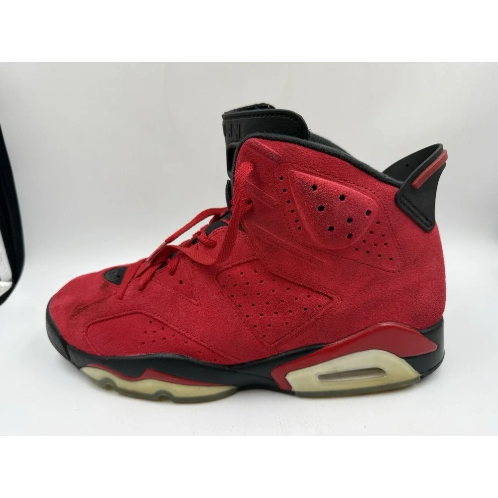 Air Jordan 6 Toro Bravo Men's Red Sneakers 2023 Size 11